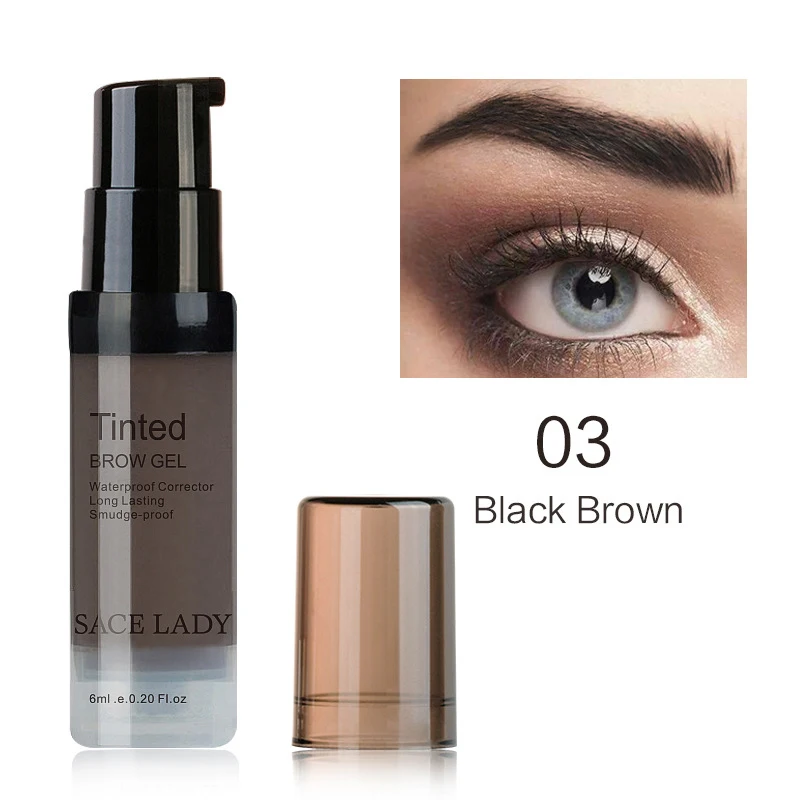 SACE LADY Long Lasting Brows Gel Eyebrow Enhancer Beauty Eyes Makeup Peel Off Dye Eyebrow Wax Paint Tint Color Tool 3 Colors SACE LADY Long Lasting Brows Gel Eyebrow Enhancer Beauty Eyes Makeup Peel Off Dye Eyebrow Wax Paint Tint Color Tool 3 Colors
