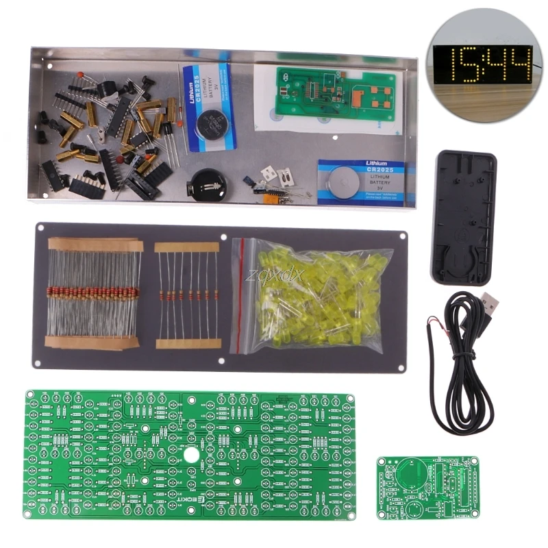 ECL-132 DIY Kit суперразмерный светодиодный экран электронный дисплей с пультом дистанционного управления