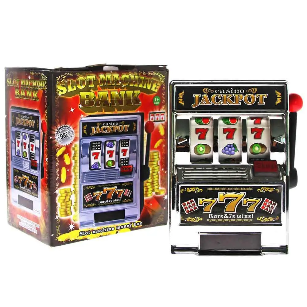 Spardose Casino 14,5 cm Trolley Geld sparen Glücksspiel 