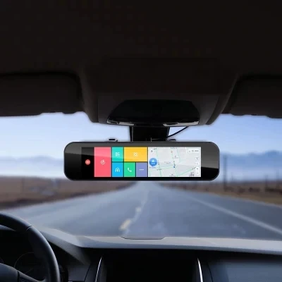 Xiaomi 70 Minutes Rear View Car Camera Registrar WiFi Bluetooth ADAS Smart Rearview Mirror 160 Degree G-sensor GPS F1.8 Car Cam