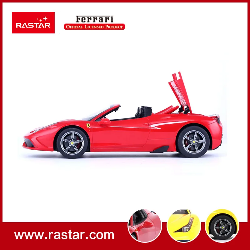 

Rastar licensed brinquedos rc 1:14 remote control toys one key to open the door Ferrari 458 speciale A 74500