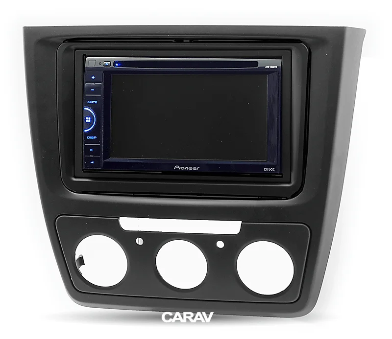 CARAV 11-584 Высокое качество радио панель для SKODA Yeti 2009+(ручной кондиционер) стерео Fascia Dash CD отделка Установка комплект