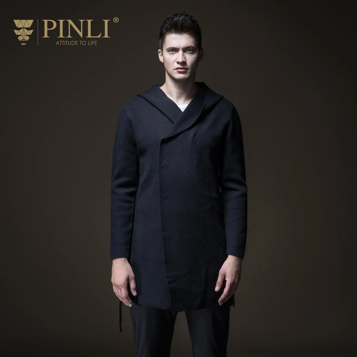 

2019 Regular Eden Park Sweaters Promotion Real Long Pinli Pin Li Autumn Men's Mid Length Cardigan Sweater Jacket B183310637