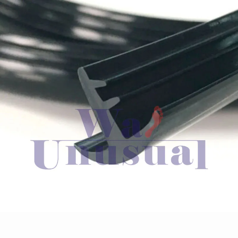 Rubber 1.6m Soundproof Dustproof Sealing Strip for Auto Car Dashboard Windshield 5