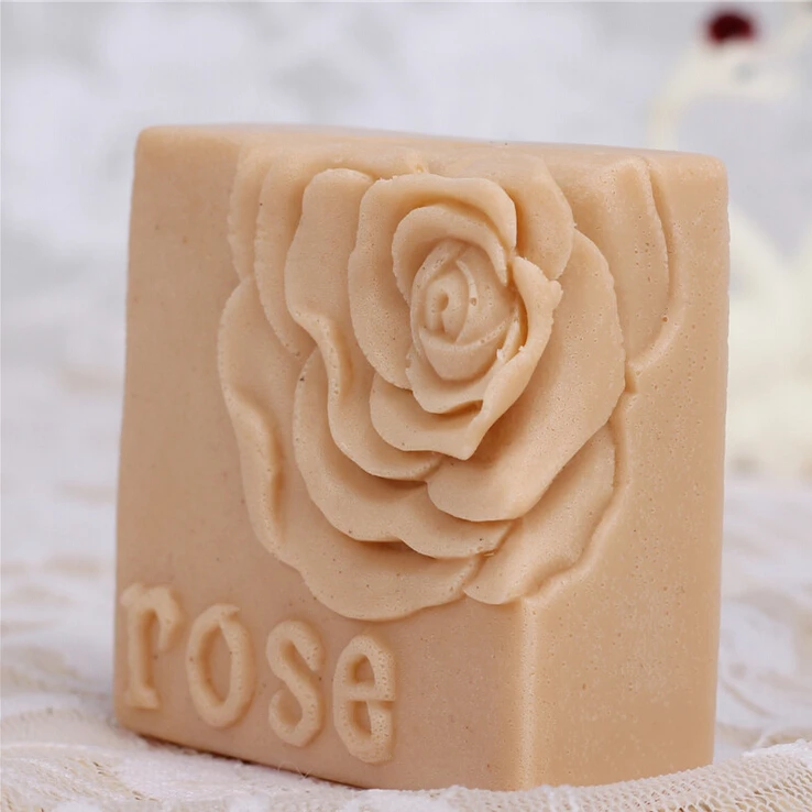 

Luyou Creative Rose Fondant Chocolate Mold Silicone Soap Mould Cake Mold Resin Mold Cake Baking Tools Silicone Soap Mold SM021