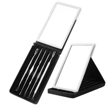 5 шт./компл. игла для удаления прыщей Blackhead жидкость для снятия Нержавеющая сталь жидкость для снятия прыщи акне иглы экстрактор инструмент удаления комплект#35