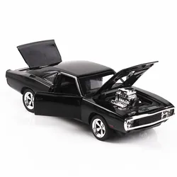 1:32 The Fast Furious 7 Simulation car of Model Alloy Toy car Dodge Charger muscle vehicle children Classic Metal Cars