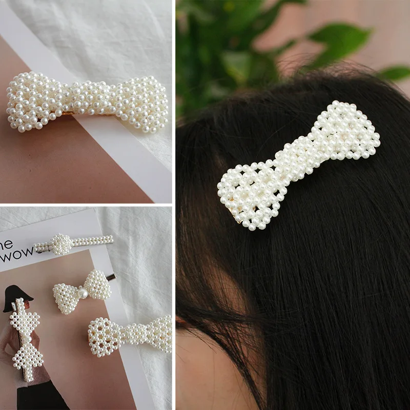 

Pearl Metal Hair Clips Women Hairpin Girls Hairpins Barrette Bobby Pin Hairgrip Hair Accessories Dropship New Arrival