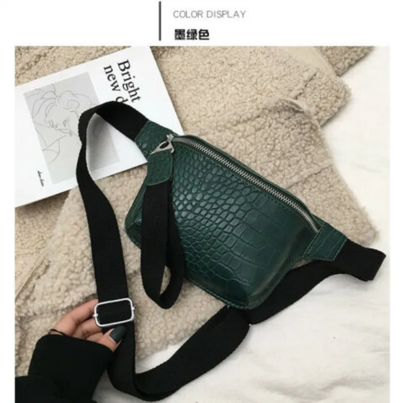 New Women Waist Bag Lovely Leather Ladies Crossbody Messenger Bag Fashion Style Shoulder Bags Handbags Fanny Bum Belt Bag