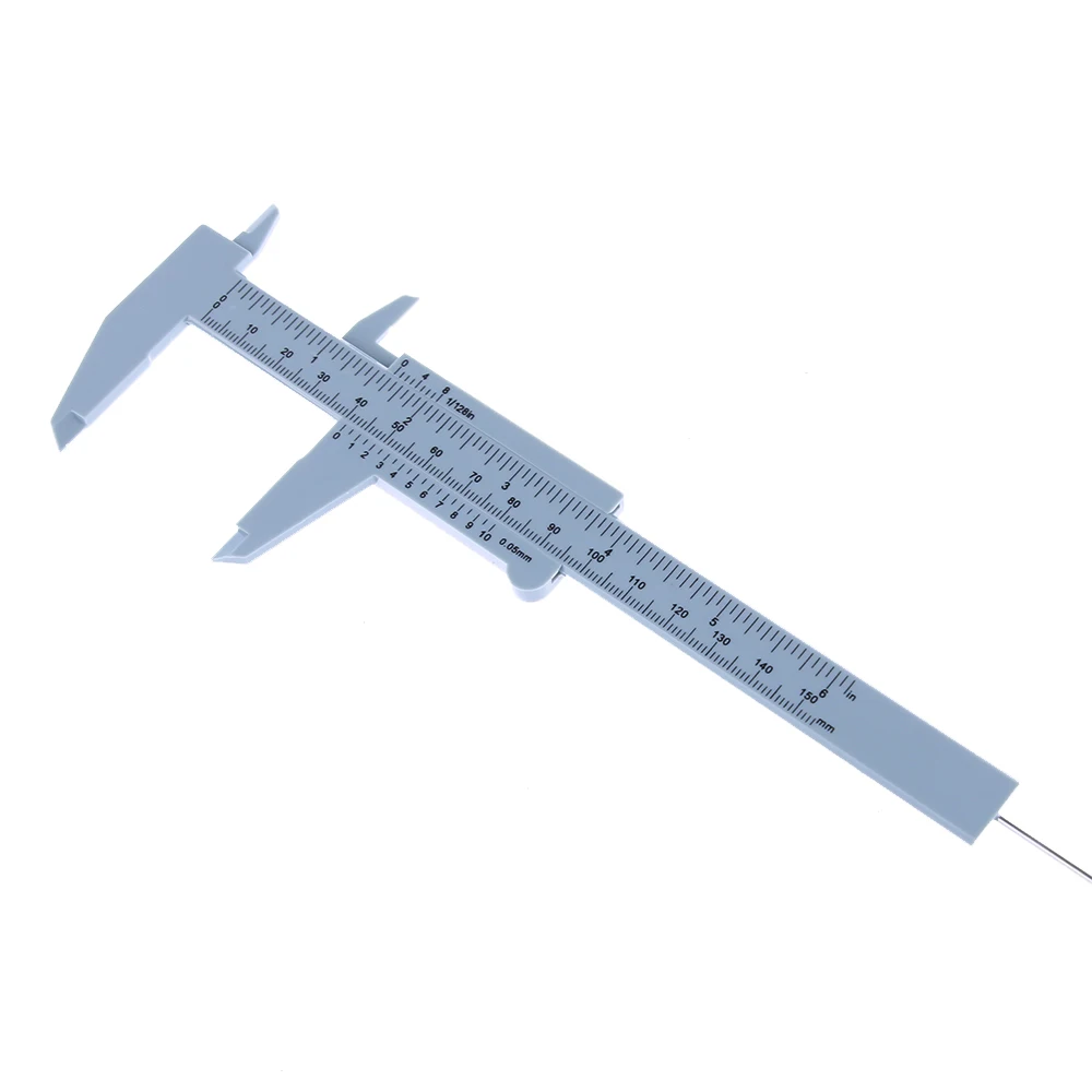 1 шт. двойной масштаб раздвижные многоразовые полуперманентный для бровей Макияж микроволокна измерительная линейка для татуировки Верньер микрометр суппорт