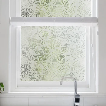 

2020 new style PVC Static Cling Self-adhesive Glass Film,CottonColor Embossed Frosted Opaque Home Decor Window Cover 60/90X200CM