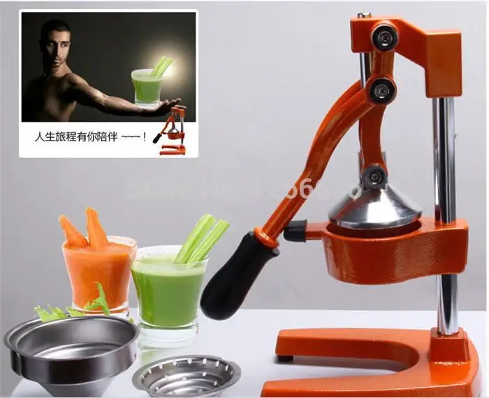 

Hot Sale commercial juicer press,manual pomegranate squeezer