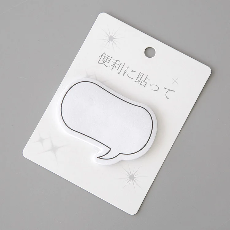 4 шт. Новинка Dialog memo pad Kawaii облака форма планировщик наклейка липкий Note Tab Забавный пост канцелярский школьный офисный Декор - Цвет: Rectangle
