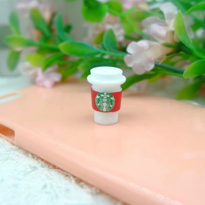 Kawaii кофе чашки Flatback смолы кабошон ремесло для DIY мобильного телефона чехол волос Лук украшения поставки - Цвет: 5