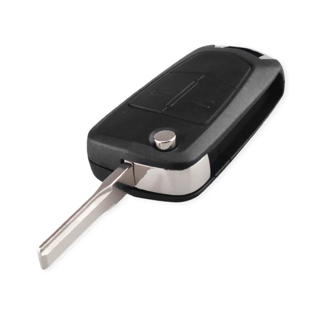 KEYYOU 10x2/3 кнопки флип дистанционного ключа автомобиля в виде ракушки чехол для Vauxhall Opel Vectra Zafira Vectra c Antigo Astra Омега Suprema HU43 лезвие