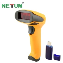 NT-2028 Wireless Barcode Scanner Laser Bar Code Reader with USB Receiver for POS and Inventory Shipping from Russian Federation