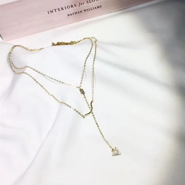 

Designer Fashion 925 Sterling Silver Jewelry 3A Cubic Zirconia Party Necklace