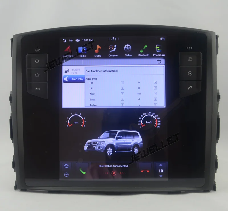 Perfect 10.4"  android 8.1 Six core Car GPS Navigation for Mitsubishi ASX RVR Outlander Sport Peugeot 4008 Citroen C4 Aircross 4