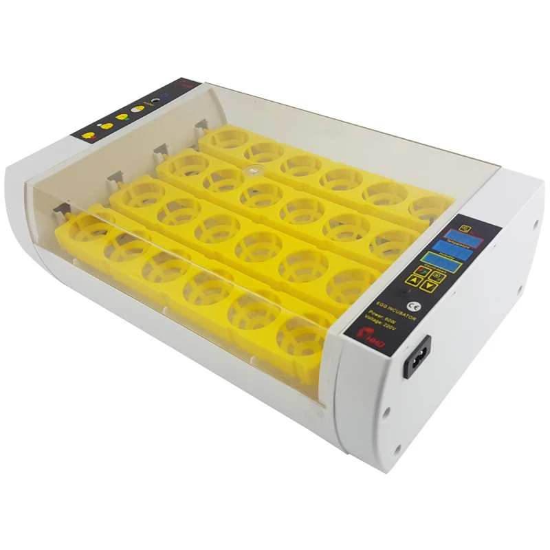 Adeeing 24-hole Double-fan Automatic Egg Incubator Temperature Control Hatcher for Hatching Chicken Duck Bird Quail Poultry
