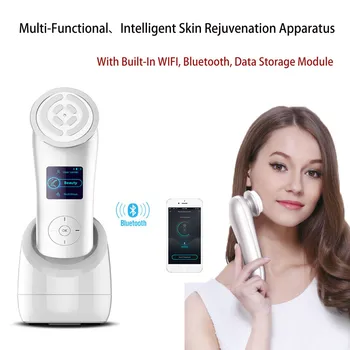 

Facial Deep Cleansing Beauty Massager Skin Care Device for Anti-wrinkle Tightening Radiofrequenz Уход за кожей Ультразвуковой#25