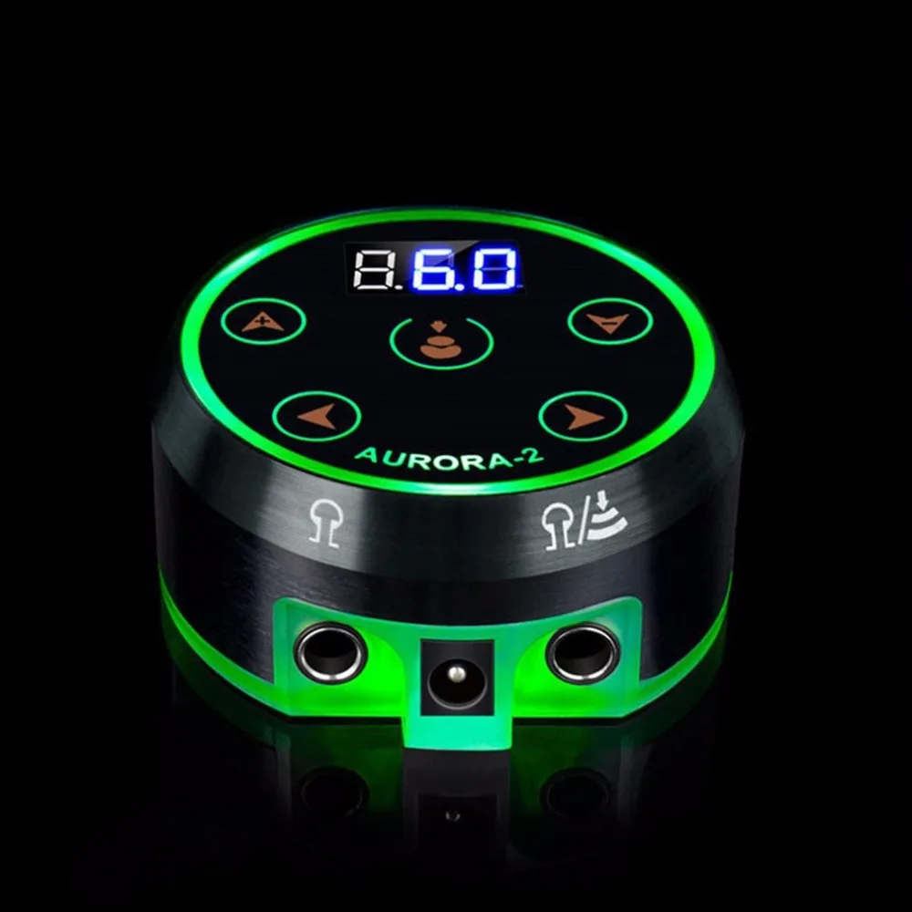 

Top Quality Professional Tattoo Power Supply Overload Protect Tattoo Power Machines LCD Touch Screen Permanent Tool US Plug