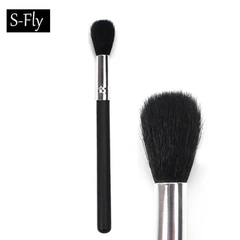 

1pcs Soft Goat Hair Makeup Beauty Cosmetic Face Cheek Contour Brush Powder Blush Brush Foundation Makeup Brushes Set