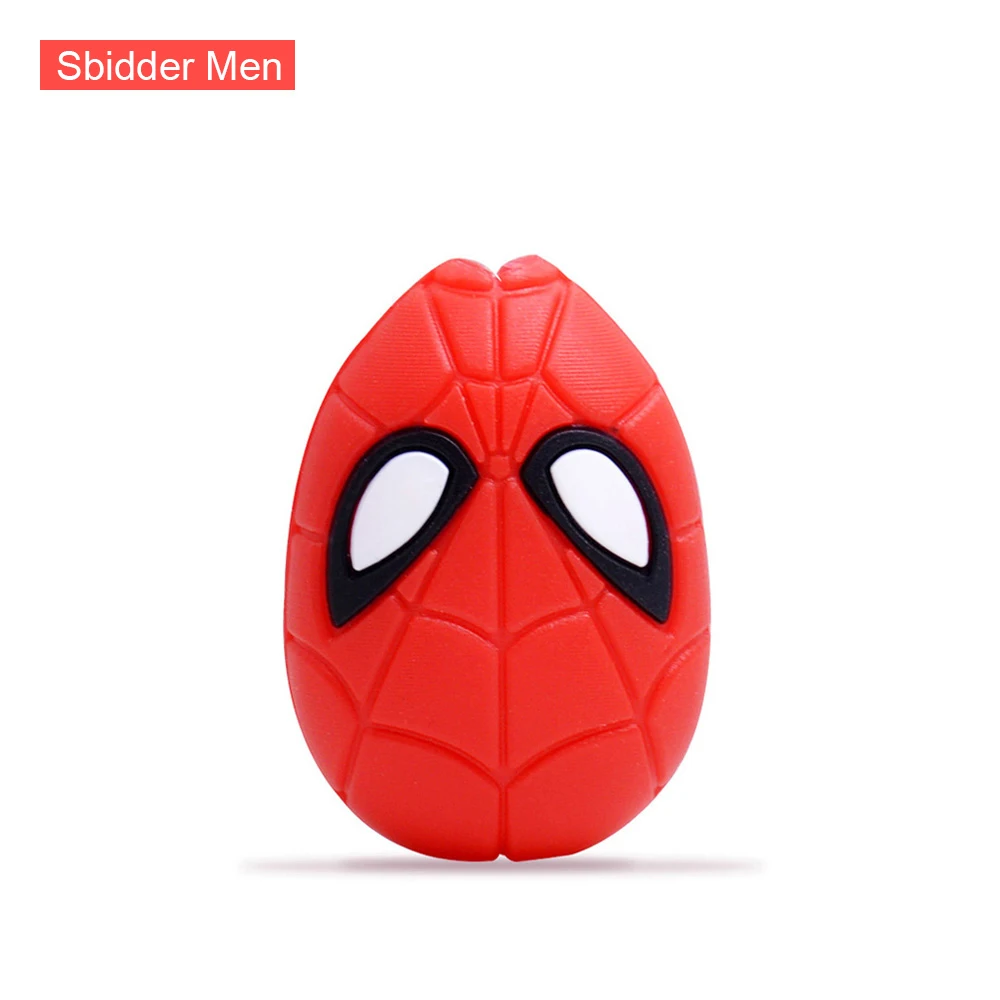 Sbidder Men ЦУМ мультфильм укус животных кабель протектор для iPhone USB кабель для передачи данных Органайзер чомперы милые укусы линия намотки держатель телефона - Цвет: Sbidder Men