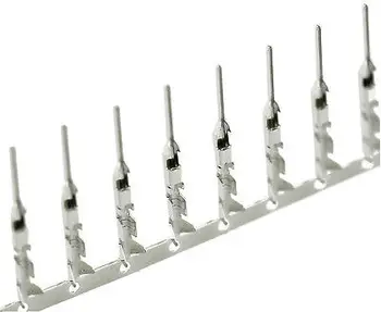 

100pcs 2.54mm Dupont Jumper Wire Cable Housing Male Connector Terminal Crimps