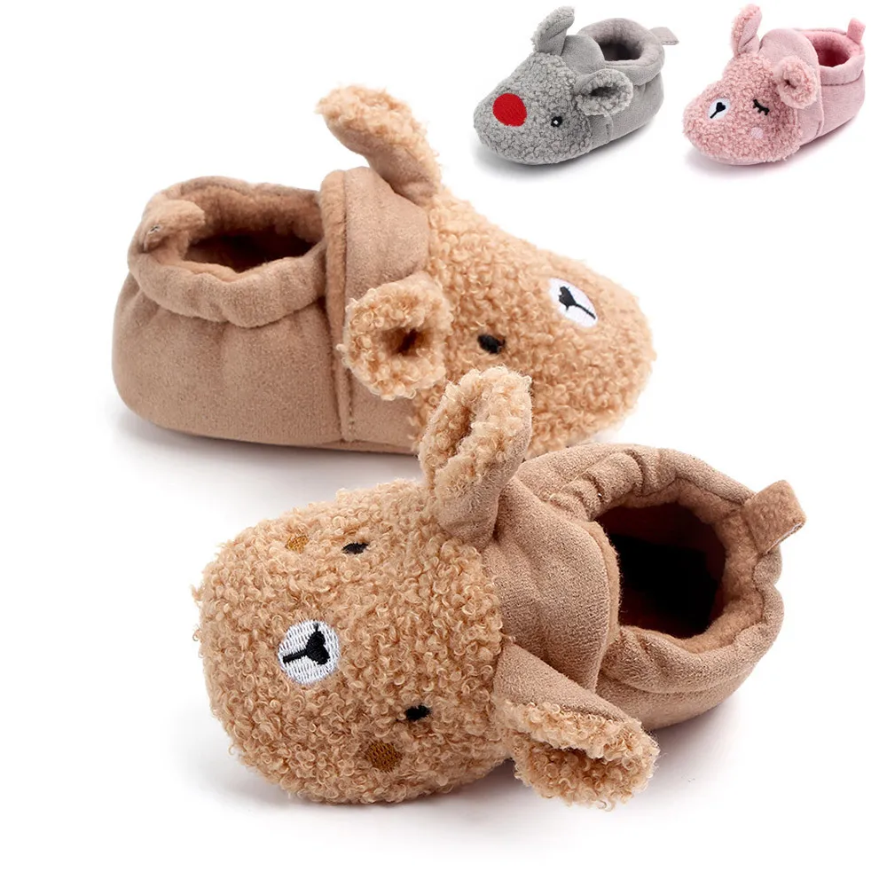 Baby First Walkers Baby Shoes Soft Bottom Winter Warm  Newborn Baby Shoes  Infant Girl Shoes  Baby Boy Shoes