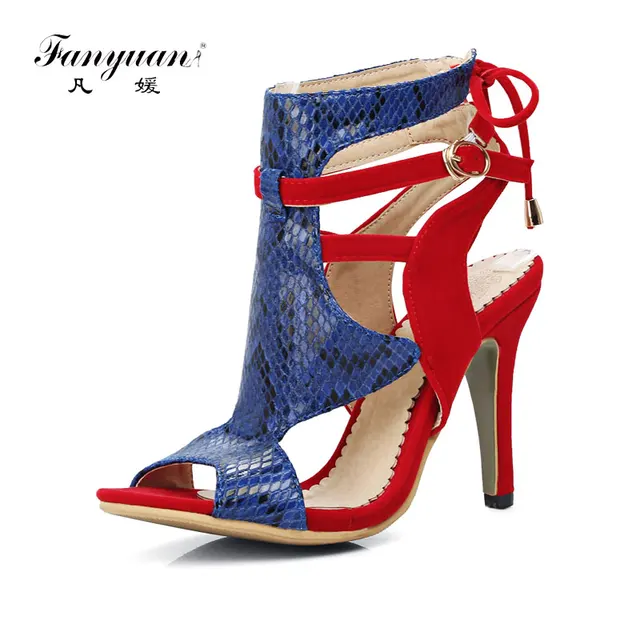 plus size gladiator heels
