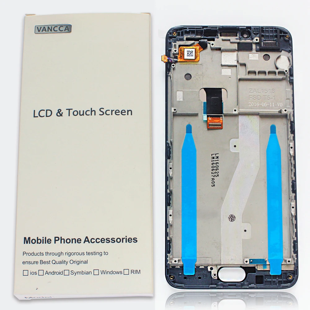 ЖК дисплей Vancca 5 дюйма для Meizu M3 Note L681H (не M681H) сенсорный экран 1920*1080 дигитайзер в