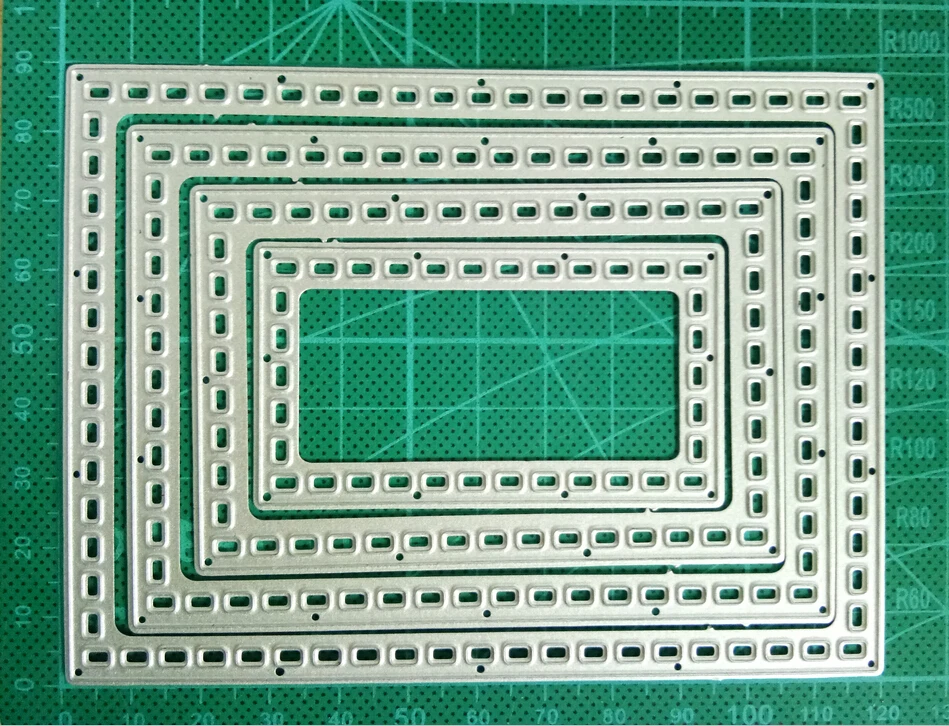 HamyHo Rectangle Frames Metal Cutting Dies for