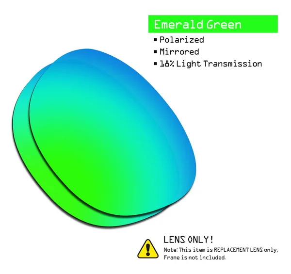 SmartVLT поляризованные Сменные линзы для солнцезащитных очков Оукли Гараж Рок-несколько вариантов - Цвет линз: Green-ShieldCoat
