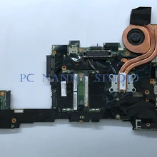 PCNANNY 04W3380 04y1816 для lenovo X220 планшет материнская плата с i7-2640M процессором и вентилятором HD graphics 3000 работает
