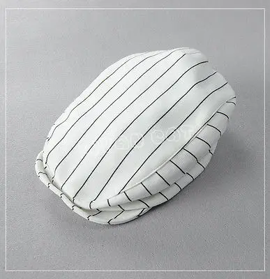 

Autumn Striped Baby Hat Retro Kids Baby Cap Boy Infant Toddler Beret Caps Peaked Cotton Stripe Casquette