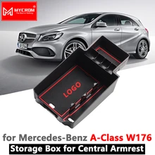 Полка для мелочей автомобильный органайзер для Mercedes-Benz A-Class W176 2013- A180 A200 A220 A250 A45 AMG