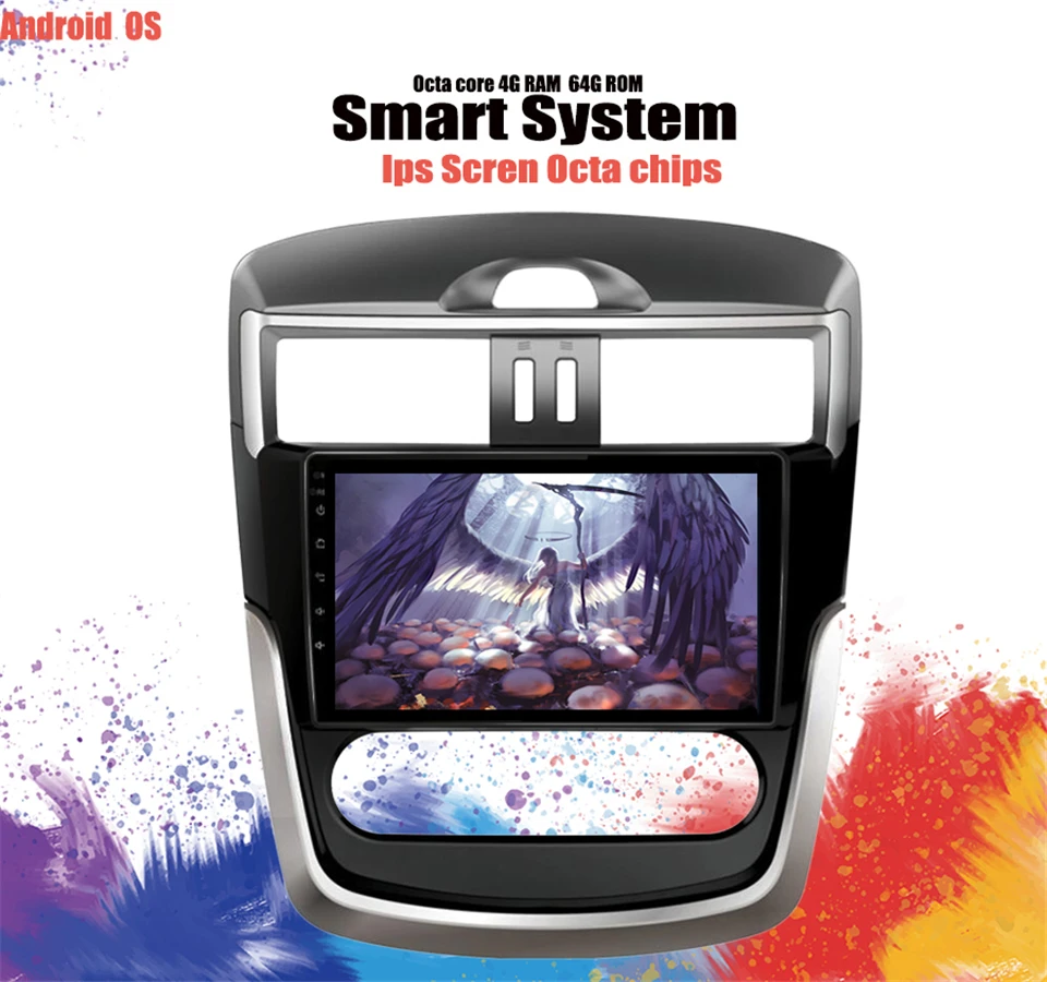 8 ядер Android 10 0 6 + 128G Автомобильный dvd плеер головное устройство GPS навигация для Nissan