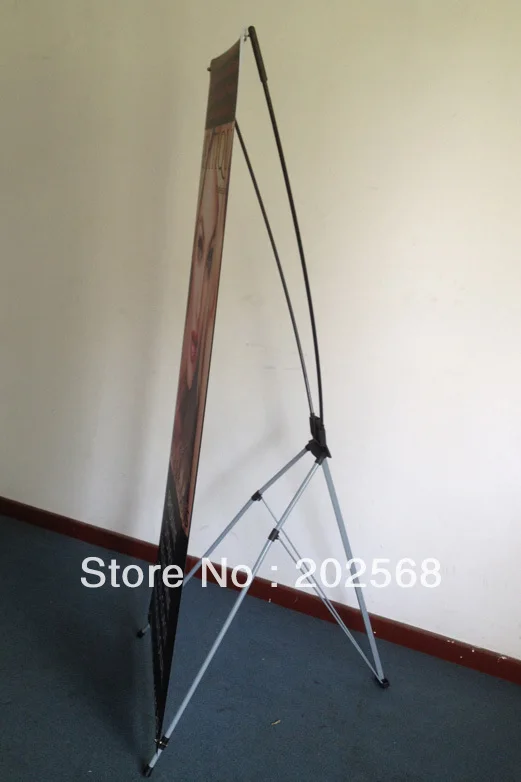 

24" Portable X Banner Stand with FREE W60x160cm PVC Banner + FREE Matte Coating