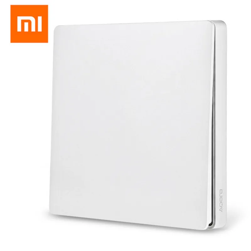 Умный светильник Xiaomi Aqara, беспроводной ключ, версия Singel/двойная кнопка ZiGBee, Wifi, умный пульт дистанционного управления - Цвет: Singel Key