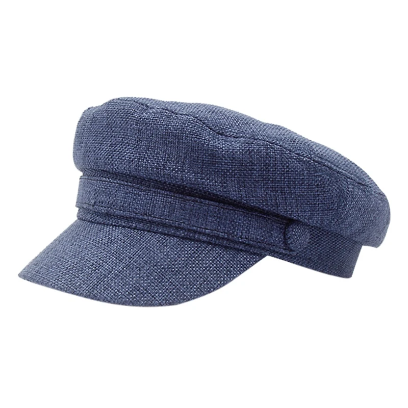 Модные шапки для женщин, шерстяные шапки во французском стиле Baker для мужчин и женщин, крутая шапка для бега, черные женские шапки, спортивные кепки для рыбалки s - Цвет: blue