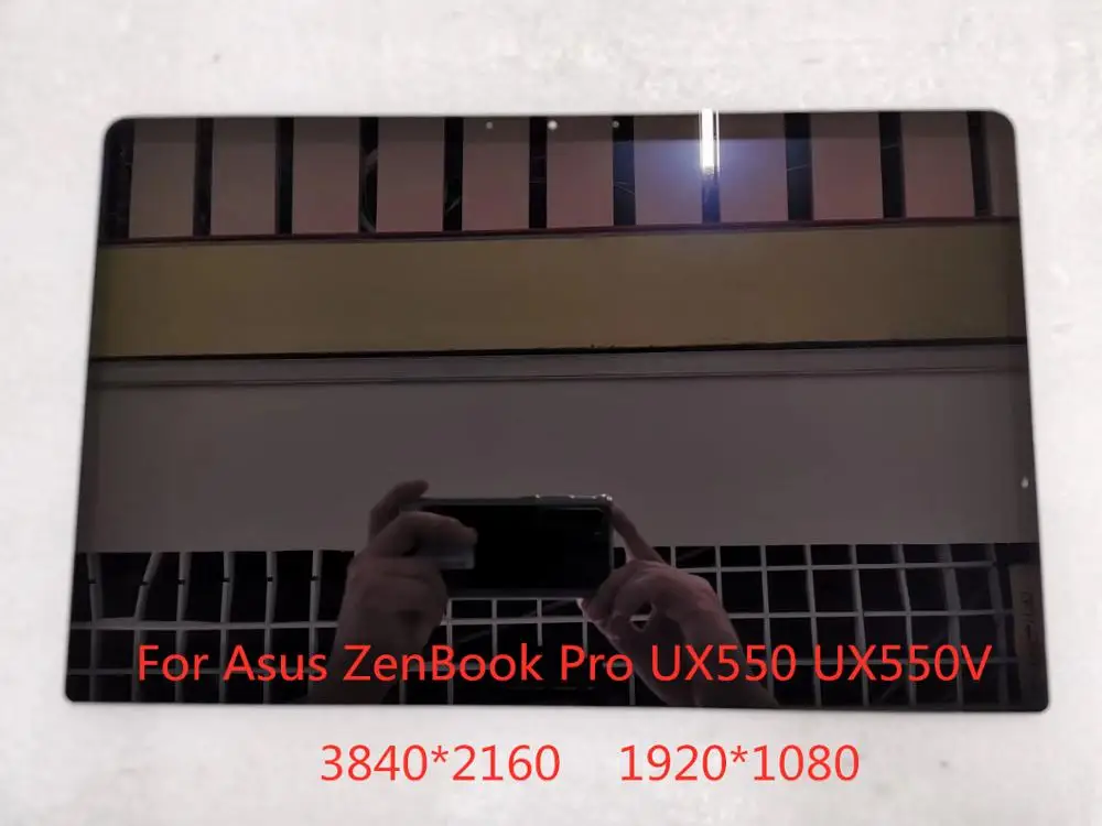 Новая сборка для ASUS ZENBOOK PRO15 UX550 UX550V сенсорный экран дигитайзер ЖК 3840*2160 B156ZAN03.1 1920*1080 N156HCE-EN1