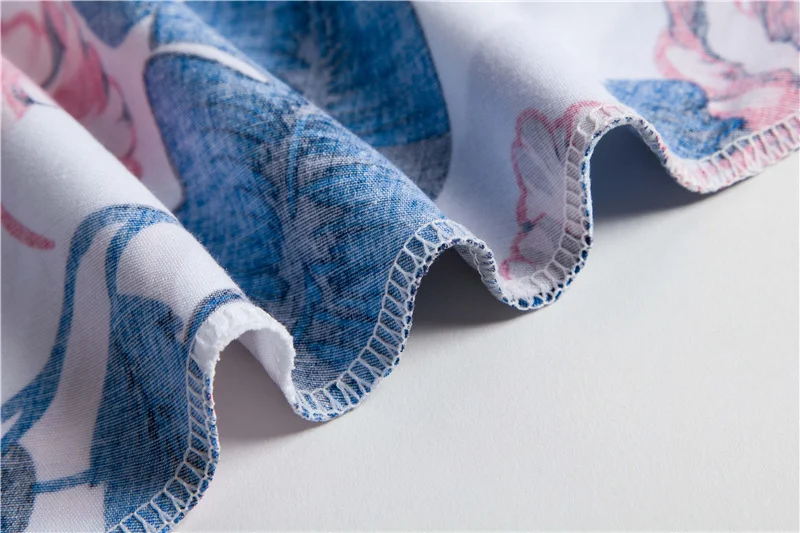 Kostlish 2017 New Summer Dress Women Floral Print Audrey Hepburn 50s 60s A-Line Vintage Dress Sleeveless Party Dresses Plus Size (46)