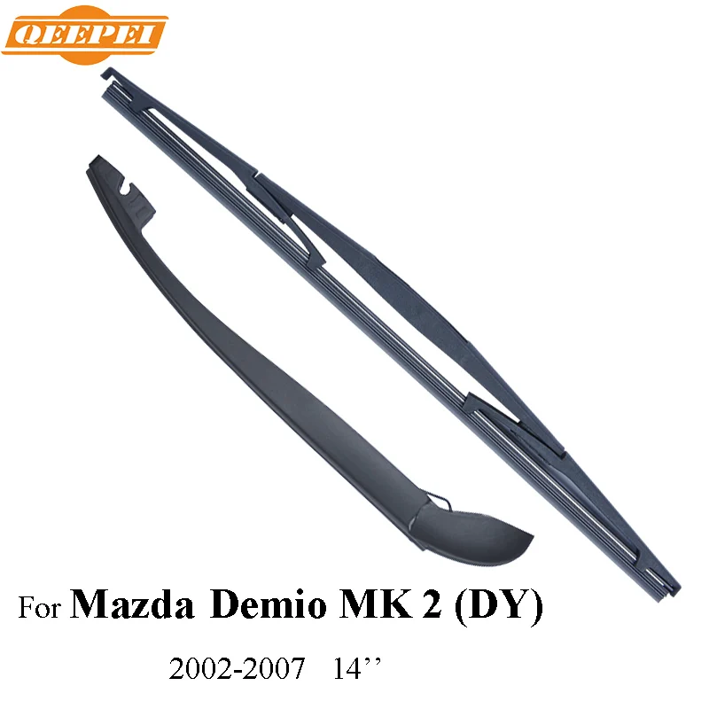 QEEPEI Rear Wiper Blade & Arm For Mazda Demio MK 2 (DY) 5 door