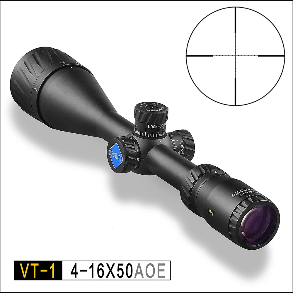 

Discovery Optics VT-1 4-16X50 AOE Tacticle Riflescope Optic Sight Green Red Illuminated Hunting Sniper Airsoft Air Gun Scope