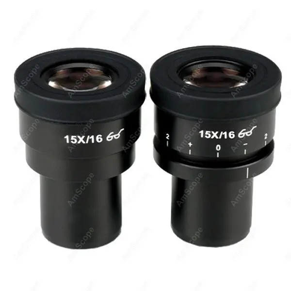 

Free shipping--Microscope Eyepiece-AmScope Supplies Pair of Focusable Extreme Widefield 15X Eyepieces (30mm)