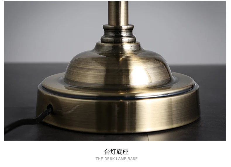 Новая лампа лофт американский Ретро стиль прикроватная лампа для спальни железные медные промышленные роторные настольные креативные настольные лампы GY136