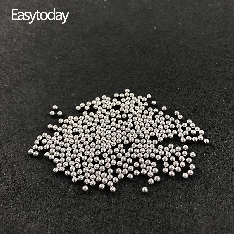 Easytoday 2000pcs/Lot 3mm Steel Balls Slingshot Hunting High-carbo Steel Slingshot Accessorie Catapult Slingshot Hitting Ammo