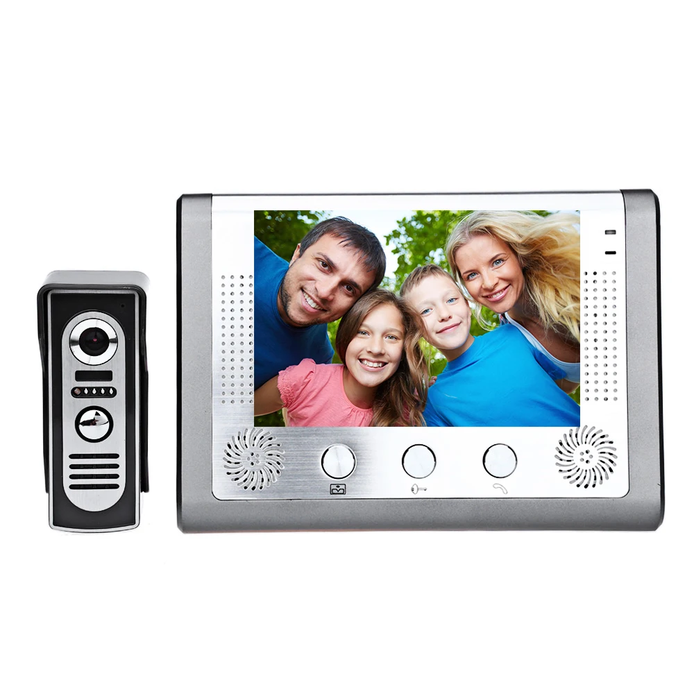 

Fimei SY801M11 7 Inch Security Doorbell Camera TFT Video Interphone Infrared Night Vision Doorbell Intercom Video Intercom