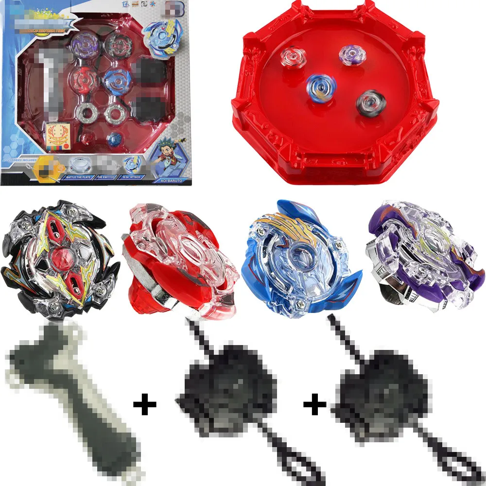 Spinning Top With Launcher and Arena Metal Fight Battle Fusion Classic