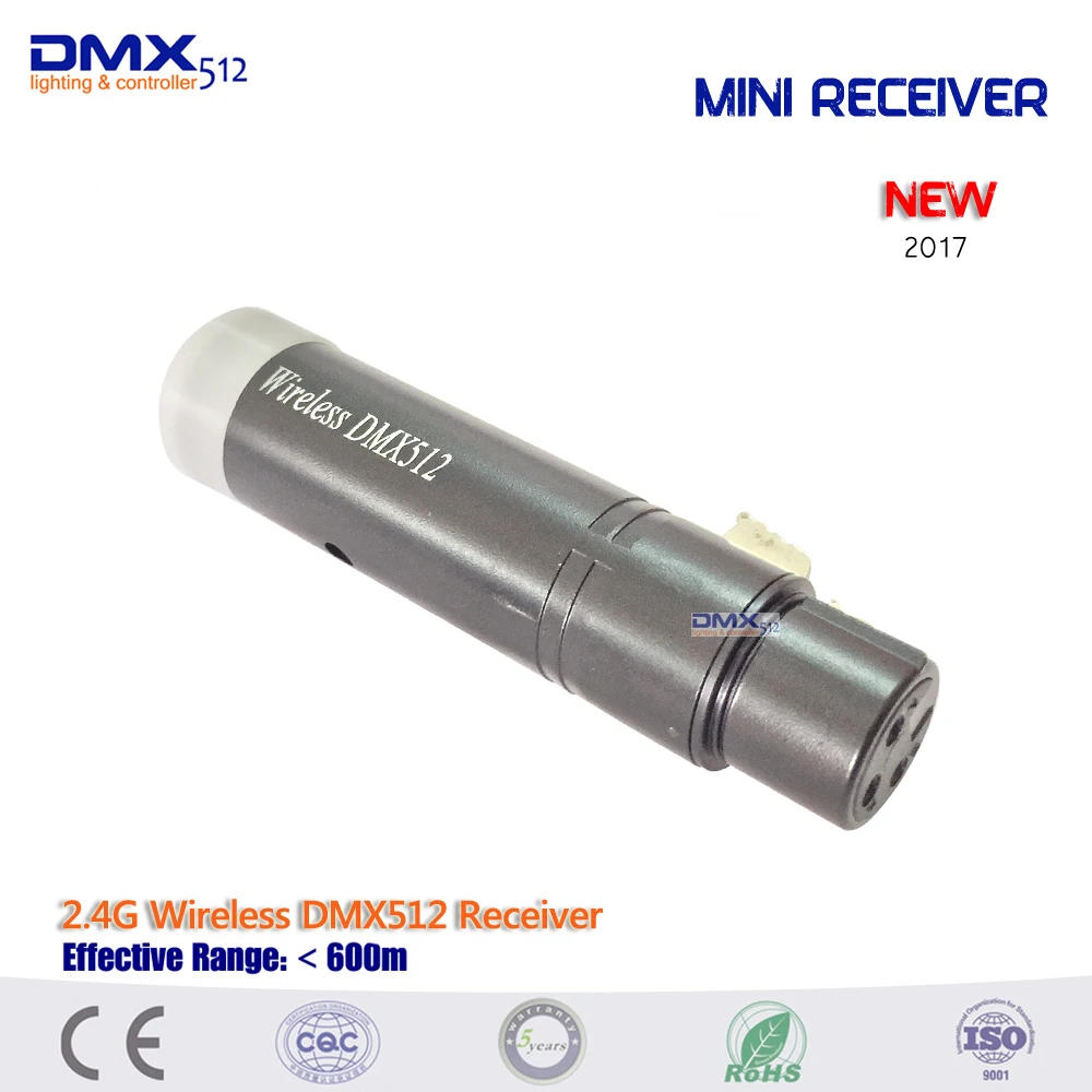 Беспроводной DMX 192 канальный консоль Совместимость беспроводной DMX512 мини приемник контроллер для дискотеки сценический светильник